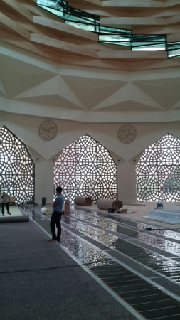 Cami ısıtma sistemi ( Marmara İlahiyat Fakültesi)